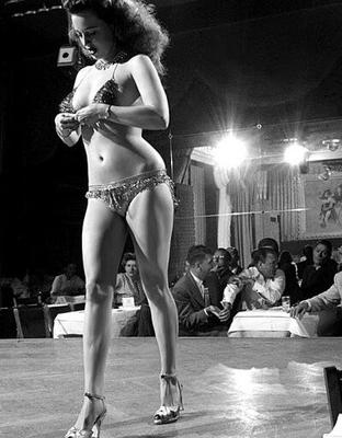 Betty Howard, vintage model and stripper