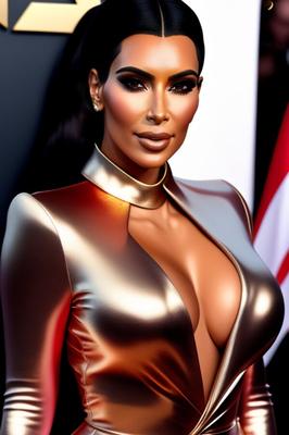 Imágenes generadas por Kim Kardashian Ai