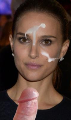 Natalie Portman spritzt ins Gesicht