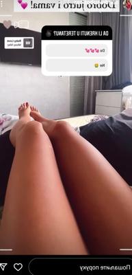 Aleksandra Subotic prelepa stopala Beautiful feet