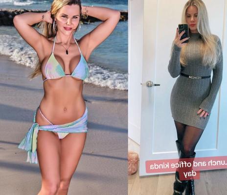 Sarah Real Estate Agent Bikini Vs Clothes Jerk Off Challenge