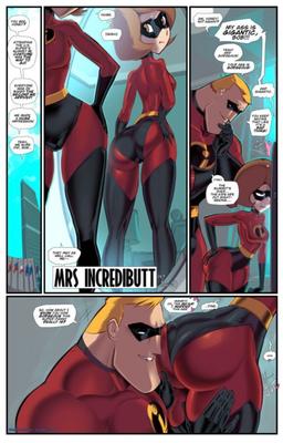 Mrs Incredibutt - The Incredibles