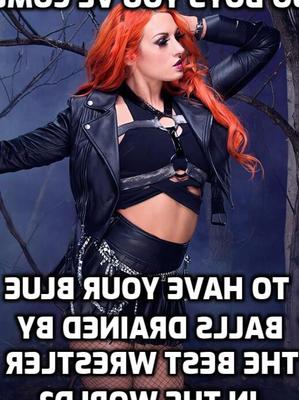 O homem drena você até secar Becky Lynch JOI Legendas