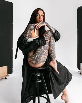 LBH Evgenia Talanina AKA Jane Fay Sey Big BoobTattoo Nude Babe