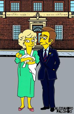 Princesa Diana e os Simpsons