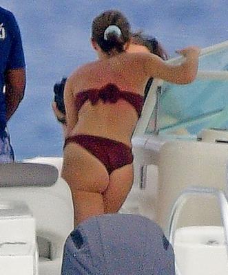 Emma Watson&#;s ass eats her bikini