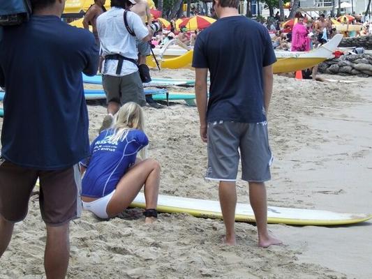 Bethany Hamilton / Amerikanische Surferin