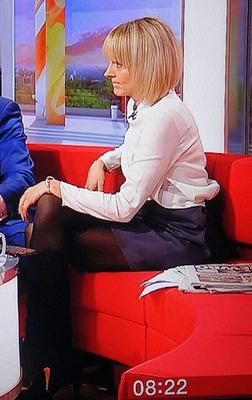 Louise Minchin meia-calça favorita