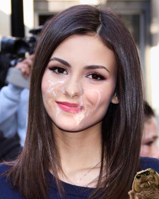 Victoria Justice Facial Falso