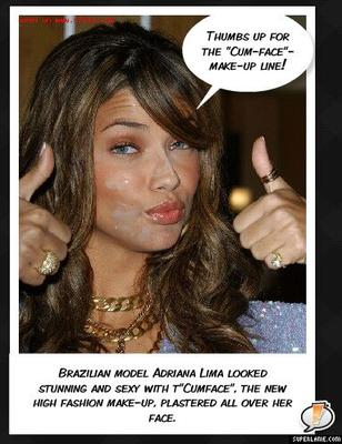 Celeb Fakes XI com legenda - Cumface