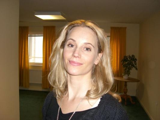 Swedish actress Sofia Helin