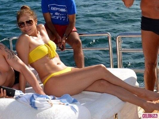 Jennifer Lopez en bikini