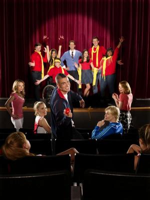 Die Besetzung der Serie "Glee