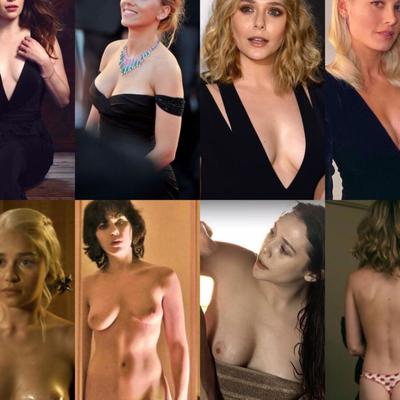 Muchas celebridades lascivas y desnudas (sin falsificaciones)