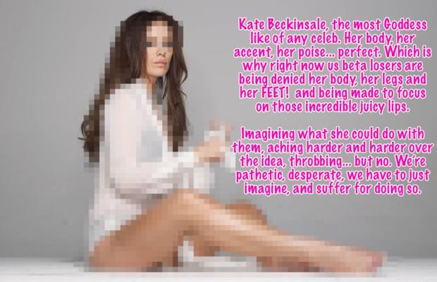 Kate Beckinsale celebrity censored loser denial captions