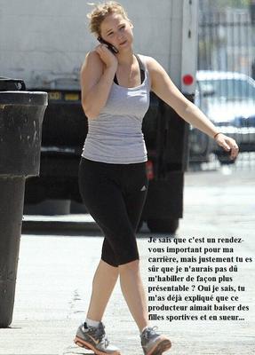 Jennifer Lawrence en captions