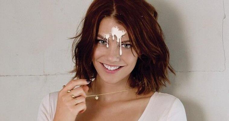 lauren cohan facial