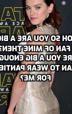 Daisy Ridley faz você usar legendas de calcinha