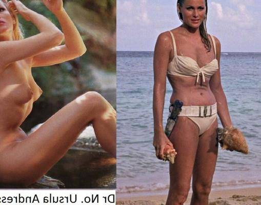 James Bond actresses dressed undressed