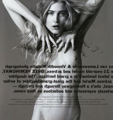 Dree Hemingway / Modelo Americana