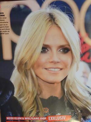 heidi klum voll gespritzt