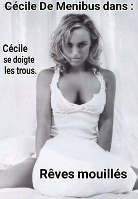 French caption (Français) Cécile de Menibus les dvd x.