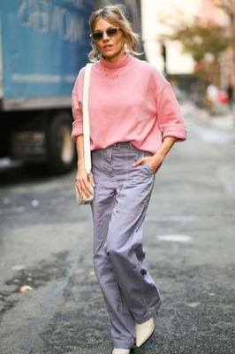 Sienna Miller Out in New York City