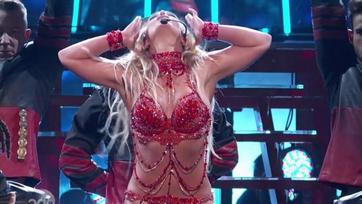 Britney Spears Bikini American Music Awards Standbilder