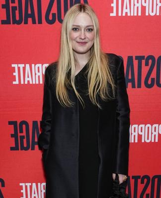 Dakota Fanning at &#;Appropriate&#; Broadway opening night at Hayes