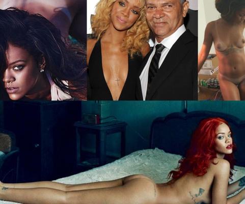 ID AIME REGARDER RIHANNA GORGE PROFONDE SA BITE DE PAPA