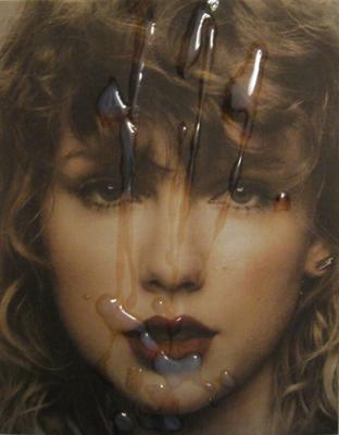 Taylor Swift salpicada de semen