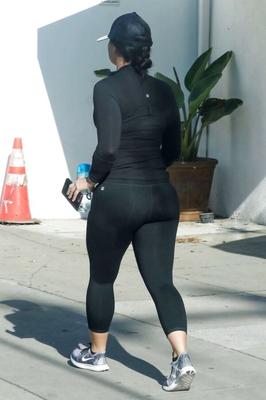 Demi Lovato in tights