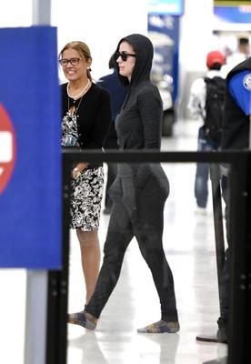 Katy Perry at the airport