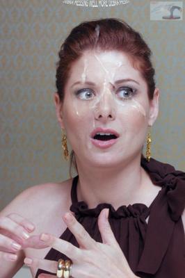 Debra Messing Facial