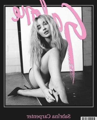 Sabrina Carpenter - revista Galore, novembro