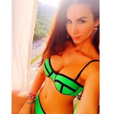 Sila Sahin cadeau vert Bikini / Eutersau