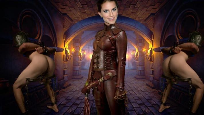 Allison Williams Medieval Femdom strapon rattachement fessée BDSM