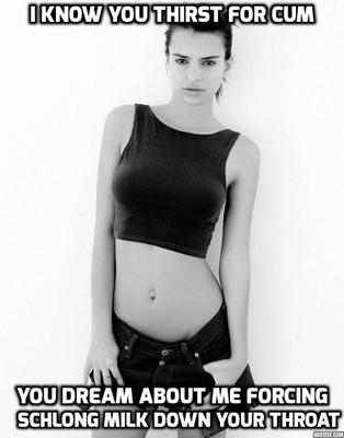 Instrucciones para comer semen de Emily Ratajkowski