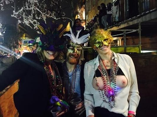 Chelsea Handler Mardi Gras