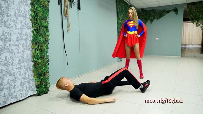 supergirl badly defeated