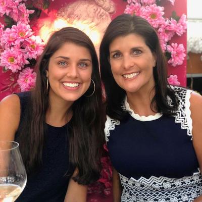 Nikki Haley and daughter, Reena