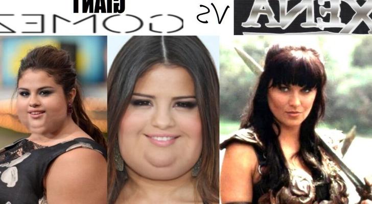 Déesse Xena contre la grosse Selena Gomez C