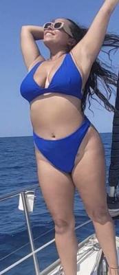 Tania M blue bikini