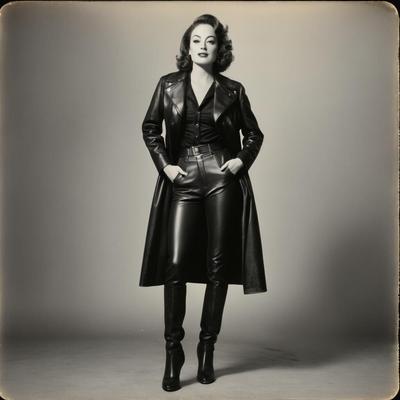 A.I. Joan Crawford in Leather