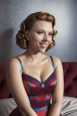 Scarlett Johansson in the 1940s #7