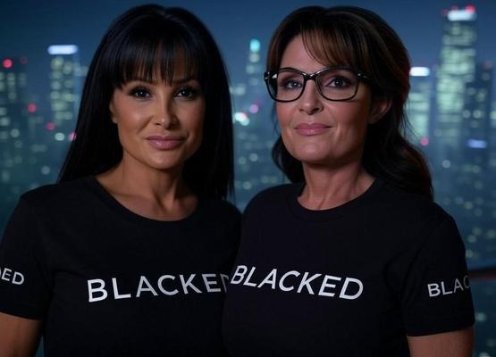 Lisa Ann et Sarah Palin : Collaboration BLACKED du siècle !