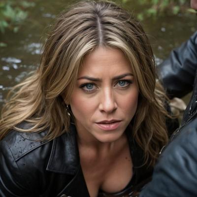 K.I. Jennifer Aniston in einer nicht schönen Situation 2