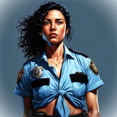 Kirsty Marillier dans le rôle de la gendarme Rose Delaney