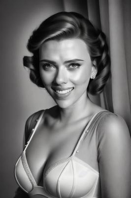 Scarlett Johansson dans les années 40