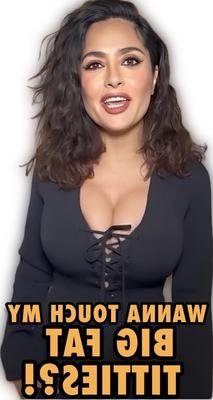 Busty MILF Deusa Salma Hayek, Prime Tit Fuck Material